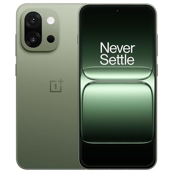 OnePlus 13s | Snapdragon 8 Elite | Best Battery Life Ever on a Compact Phone | Studio-Grade Detail with Triple AF Cameras | Lifetime Display Warranty | 12GB+256GB | Green Silk