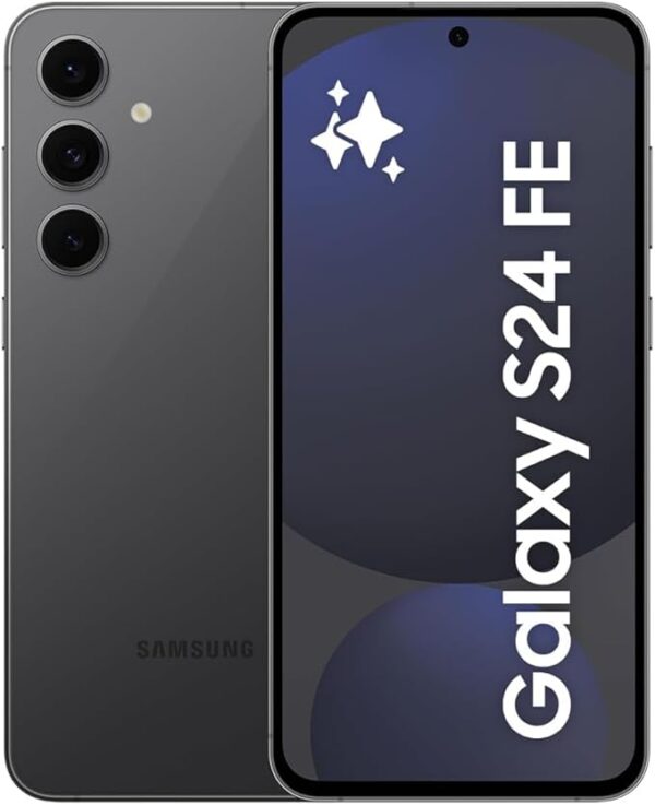Samsung Galaxy S24 FE 5G (Graphite, 8GB RAM, 256GB Storage) | Exynos 2400e Processor | Dynamic AMOLED Display | Dual Nano-SIM | 4700mAh Battery